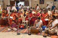 Teertha Vitarana, Shri Guru Paduka Pujana; Picture Courtesy Shri Dinesh Karkal