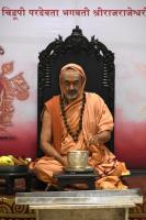 Teertha Vitarana, Shri Guru Paduka Pujana; Picture Courtesy Shri Abhinav Kalla