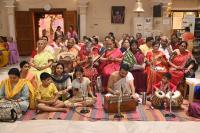 Shri Devi Pujana by HH Swamiji; Picture Courtesy Shri Dinesh Karkal