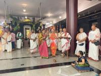 Kumarika Puja; Picture Courtesy Shri Jnanesh Hattangadi Bhat