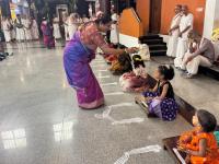 Kumarika Puja; Picture Courtesy Shri Jnanesh Hattangadi Bhat