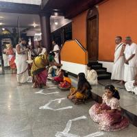 Kumarika Puja; Picture Courtesy Shri Jnanesh Hattangadi Bhat