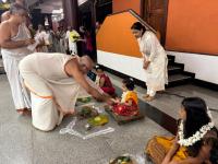 Kumarika Puja; Picture Courtesy Shri Jnanesh Hattangadi Bhat