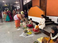 Kumarika Puja; Picture Courtesy Shri Jnanesh Hattangadi Bhat