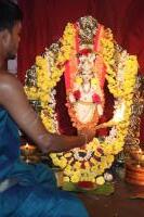 Vishesha Alankara at Shri Shantadurga Sannidhi (20th October 2026); Picture Courtesy Shri Ganesh Damble