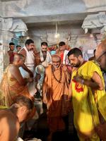 Punar Prathishta of Shri Shivalingeshwara and Parivar Devata at Shirani-Kaikini  by HH Swamiji (26 Dec 2024)