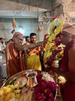 Punar Prathishta of Shri Shivalingeshwara and Parivar Devata at Shirani-Kaikini  by HH Swamiji (26 Dec 2024)
