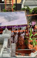 Punar Prathishta of Shri Shivalingeshwara and Parivar Devata at Shirani-Kaikini  by HH Swamiji (26 Dec 2024)