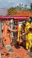 Punar Prathishta of Shri Shivalingeshwara and Parivar Devata at Shirani-Kaikini  by HH Swamiji (26 Dec 2024)