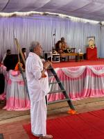 Punar Prathishta of Shri Shivalingeshwara and Parivar Devata at Shirani-Kaikini  by HH Swamiji (26 Dec 2024)