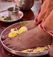 Punar Prathishta of Shri Shivalingeshwara and Parivar Devata at Shirani-Kaikini  by HH Swamiji (26 Dec 2024)