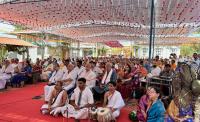 Punar Prathishta of Shri Shivalingeshwara and Parivar Devata at Shirani-Kaikini  by HH Swamiji (26 Dec 2024)