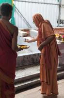 Laying the stepping stone and Dwara puja at Shri Umamaheshwar Temple, Mangaluru (11 Dec 2022)