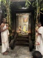 Pujana at HH Shrimad Anandashram Swamiji Sannidhih, SCM - Shirali (13 Sep 2026); Picture Courtesy Jnanesh Hattangadi Bhat