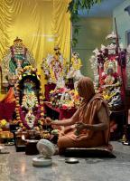 Sharada Pujana by H.H. Swamiji at SCM Shirali (9 Oct 2024)