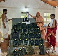 Shodashopachar Puja by HH Swamiji at Nagalaya, SCM Shirali (29 July 2025)
