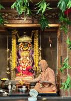 Shodashopachar Puja by HH Swamiji at Srivali Bhuvaneshwari Devi Sannidhi - SCM Shirali (1 August 2025)