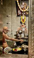 Shodashopachara Puja at HH Shrimat Pandurangashram Swamiji Sannidhi, SCM Shirali, by HH Swamiji (23 Aug 2025)