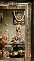 Shodashopachara Puja at HH Shrimat Pandurangashram Swamiji Sannidhi, SCM Shirali, by HH Swamiji (23 Aug 2025)