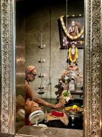 Shodashopachara Puja at HH Shrimat Pandurangashram Swamiji Sannidhi, SCM Shirali, by HH Swamiji (23 Aug 2025)