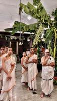 Shodashopachara Puja at HH Shrimat Pandurangashram Swamiji Sannidhi, SCM Shirali, by HH Swamiji (23 Aug 2025)