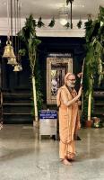 Shodashopachara Puja at HH Shrimat Pandurangashram Swamiji Sannidhi, SCM Shirali, by HH Swamiji (23 Aug 2025)