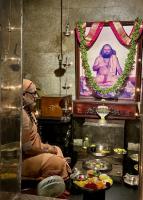 Shodashopachara  Puja at Shri Guru Paduka Sannidhi, SCM Shirali, performed by H.H. Swamiji (12 Aug 2025)