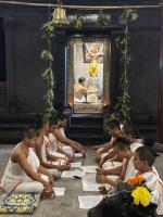 Shravana Vishesha puja at HH Shrimat Pandurangashram Swamiji Sannidhih (11 Sep 2026); Picture Courtesy Shri Jnanesh Hattangadi, Bhat