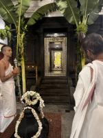 Shri Krishna Janmashtami puja at Shri Chitrapur Math Shirali (4 Sep 2026); Picture Courtesy Shri Jnanesh Hattangadi Bhat