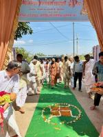 Swamiji's day visit to Bharatpur en route to Mathura (17 March 2025)