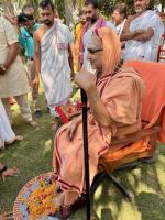 Swamiji's day visit to Bharatpur en route to Mathura (17 March 2025)