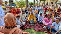 Swamiji's day visit to Bharatpur en route to Mathura (17 March 2025)