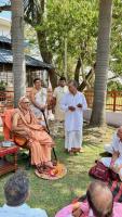 Swamiji's day visit to Bharatpur en route to Mathura (17 March 2025)