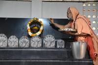 Jalabhisheka by HH Swamiji; Picture Courtesy Shri Dinesh Karkal