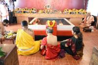 Purnahuti in the Divine Presence of HH Swamiji; Picture Courtesy Shri Abhinav Kalla