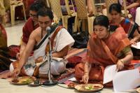 Lalita Sahasranama Laksha Kunkumarchana; Picture Courtesy Shri Abhinav Kalla