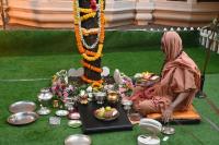 Shami Pujana by HH Swamiji; Picture Courtesy Shri Dinesh Karkal