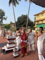 Shami Puja; Picture Courtesy Shri Jnanesh Hattangadi