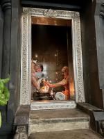 Vishesha Pujana at HH Shrimat Krishnashram Swamiji Sannidhi (18 Aug 2025)