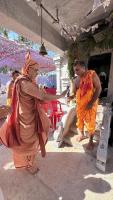  H.H.Swamiji's visit to Shree Annapurna DurgaParameshwari Temple Shirani-Kaikini village (28 Dec 2023)