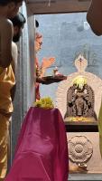  H.H.Swamiji's visit to Shree Annapurna DurgaParameshwari Temple Shirani-Kaikini village (28 Dec 2023)